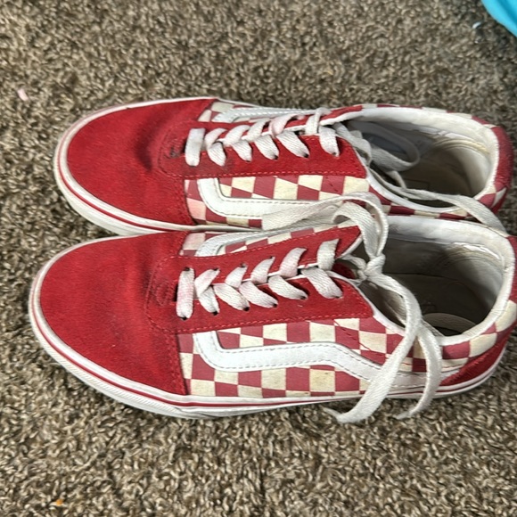 Red Checkered Vans - Picture 2 of 5